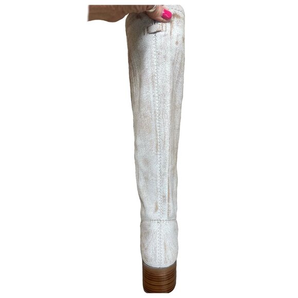 beautiful Boots! DIBA TRUE WEEK DAY Distressed knee High butter soft Leather 8.5 - Picture 6 of 7